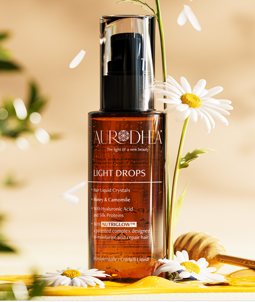 LIGHT DROPS Honey & Camomile – Flüssigkristalle für Haare