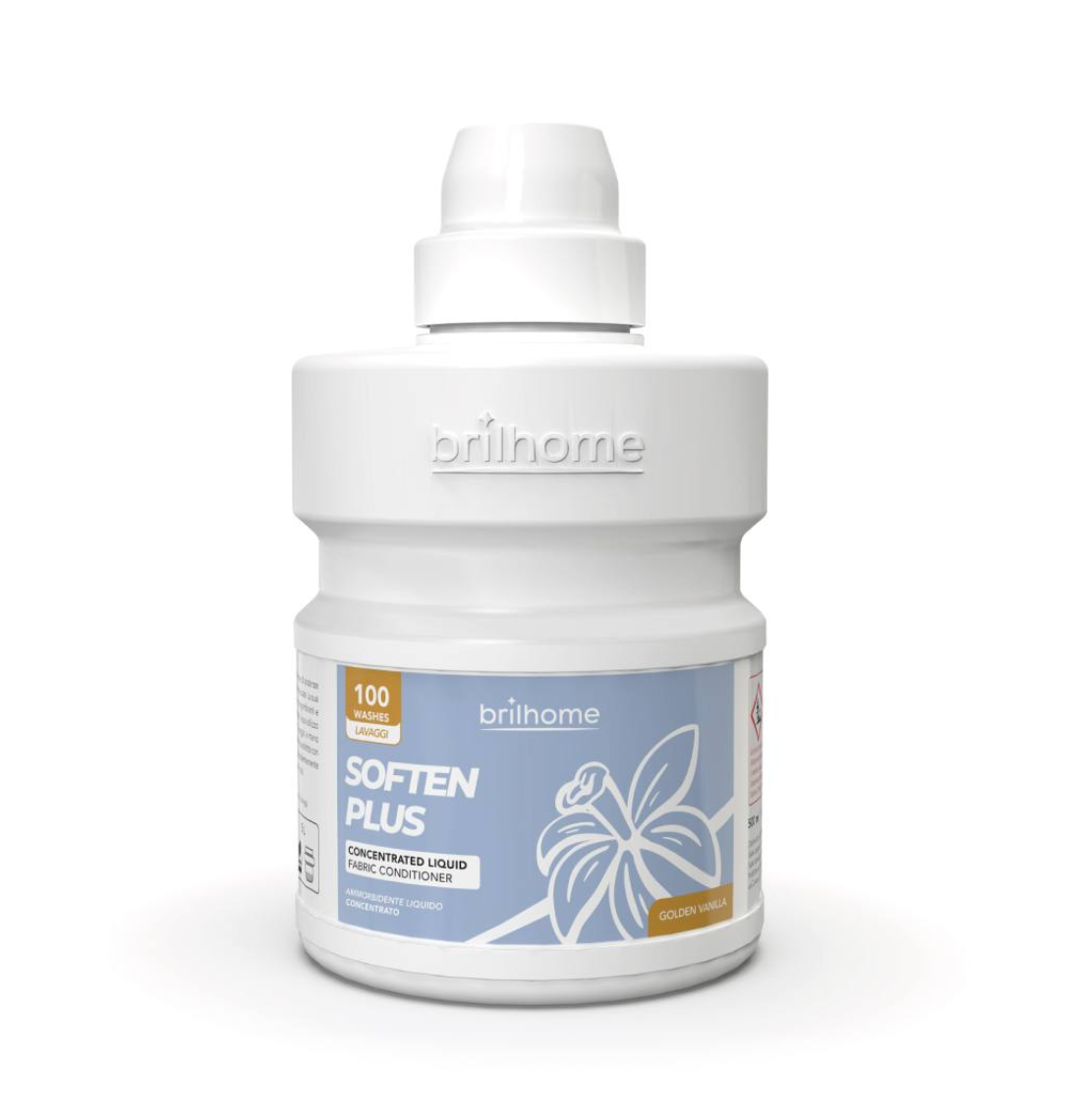 Soften Plus „goldene Vanille" – Konzentrierter Flüssiger Weichspüler (VEGAN)