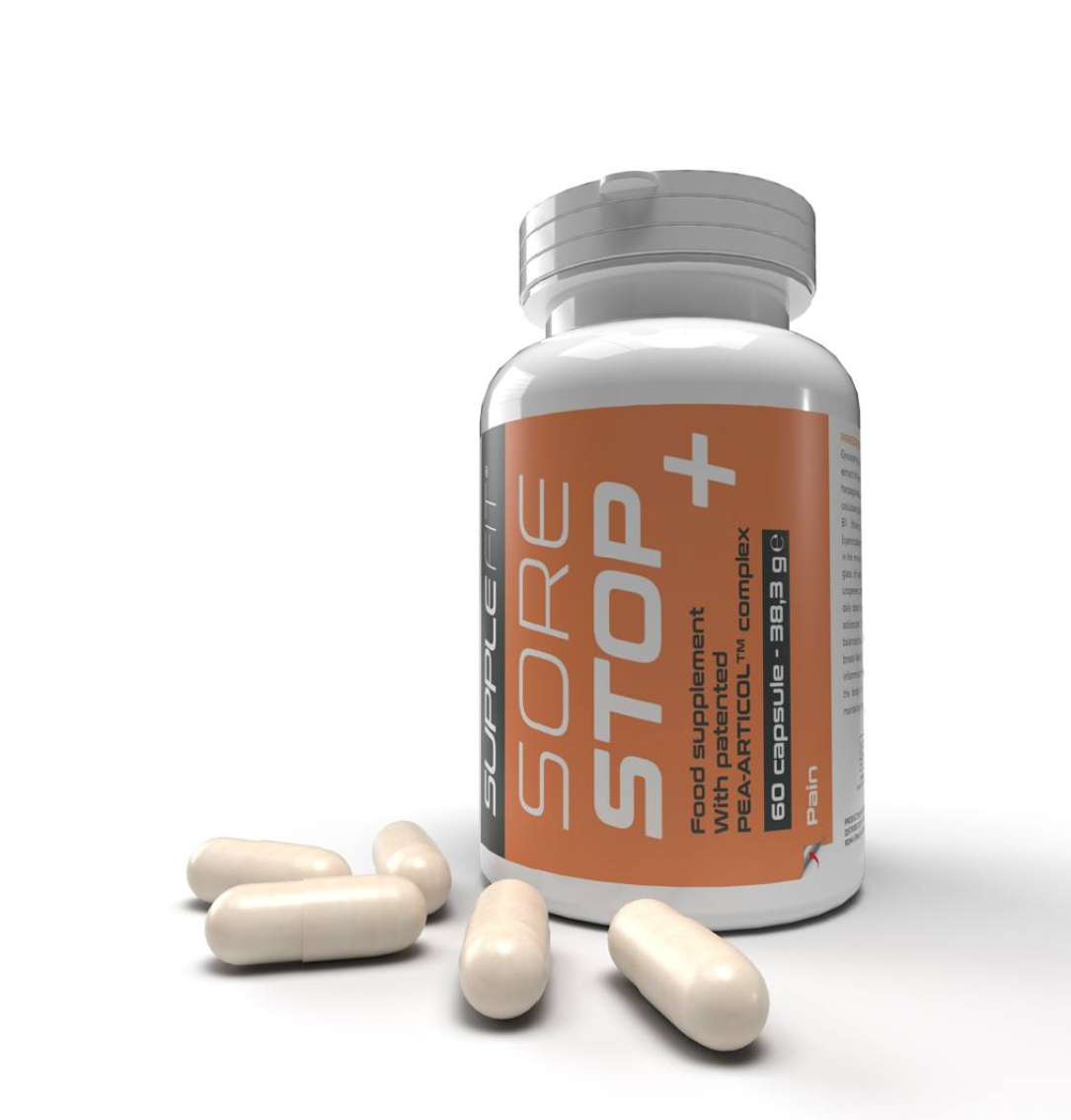 Nahrungsergänzungsmittel in Kapseln – SORE STOP +