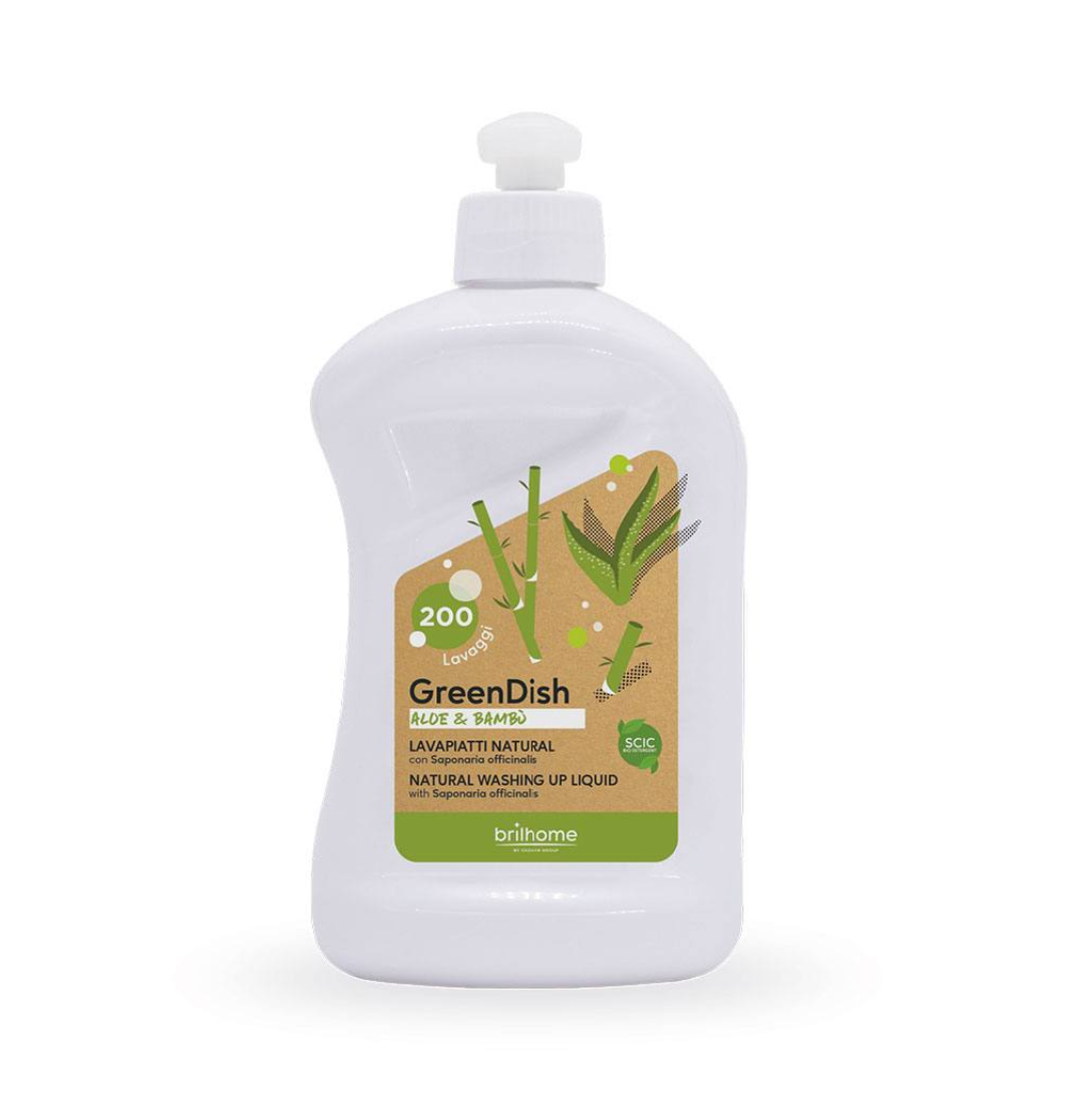 GreenDish „Aloe Vera & Bambus“ (mit echtem Seifenkraut)
