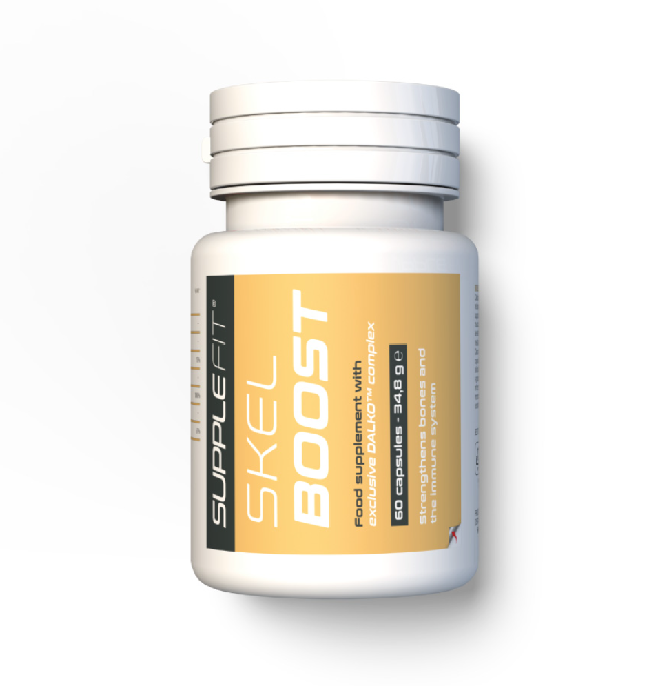 Nahrungsergänzungsmittel in Kapseln SKELBOOST